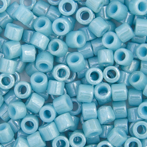 Delica 10/0 RD #0217 Light Aqua Glazed Luster 5.2g Vial
