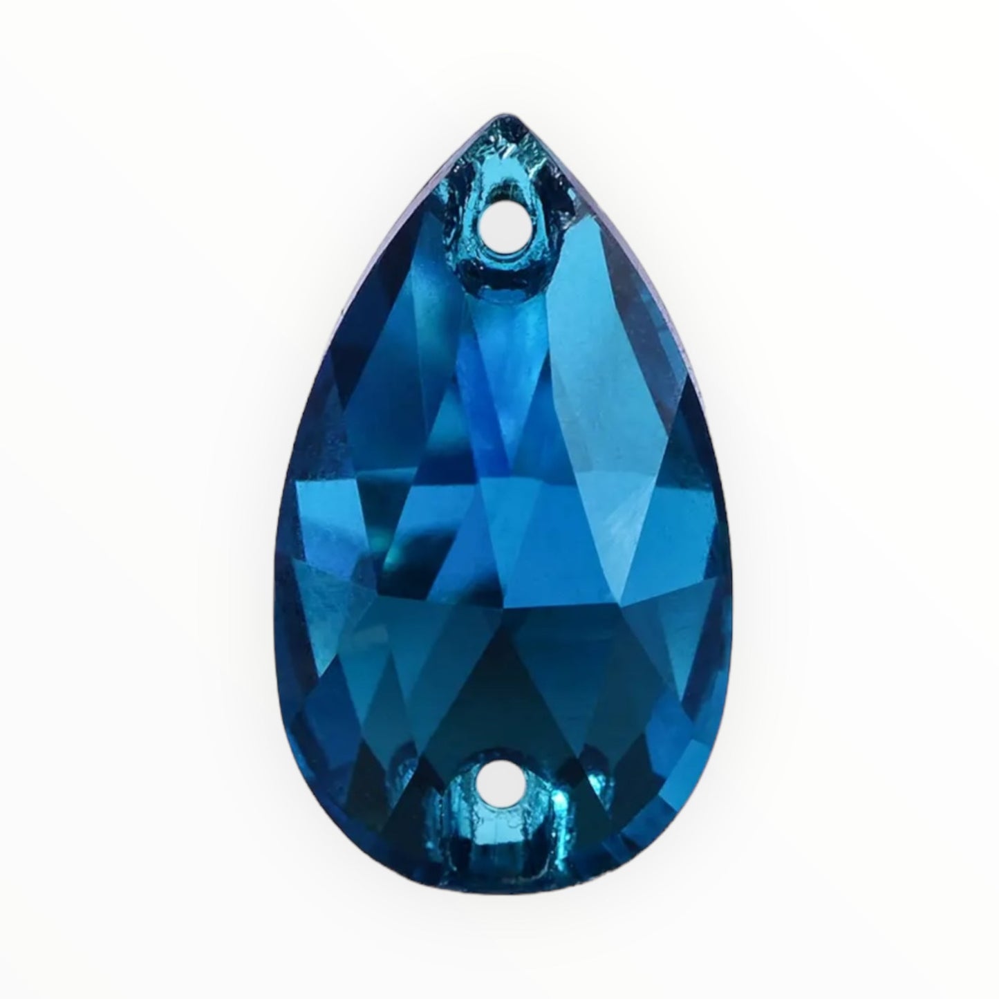 17*28mm Tear Drop AAAAA Glass Crystal, Sew On Gems, Sold in Pairs - See Color Options