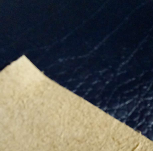 Cuir bleu Montana - 8'' x 10''
