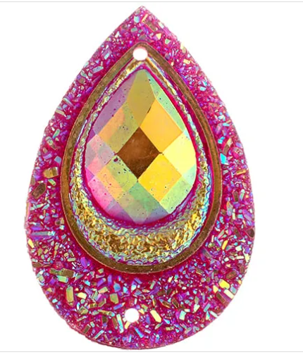 20*30 Peacock Stone Drop - See Color Options
