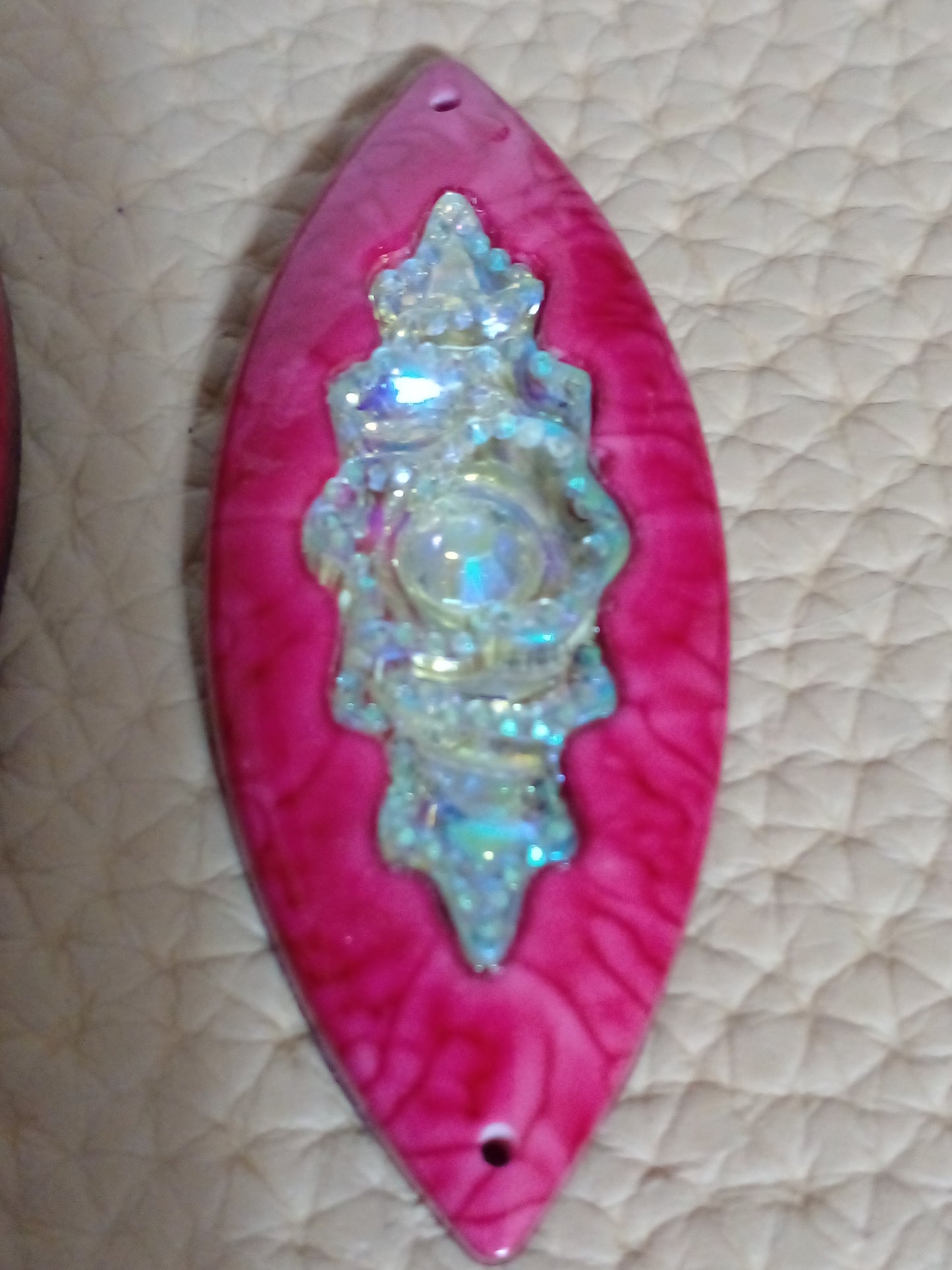 Cabochon Double Marquise - 20 x 50 mm - Voir les options de couleur