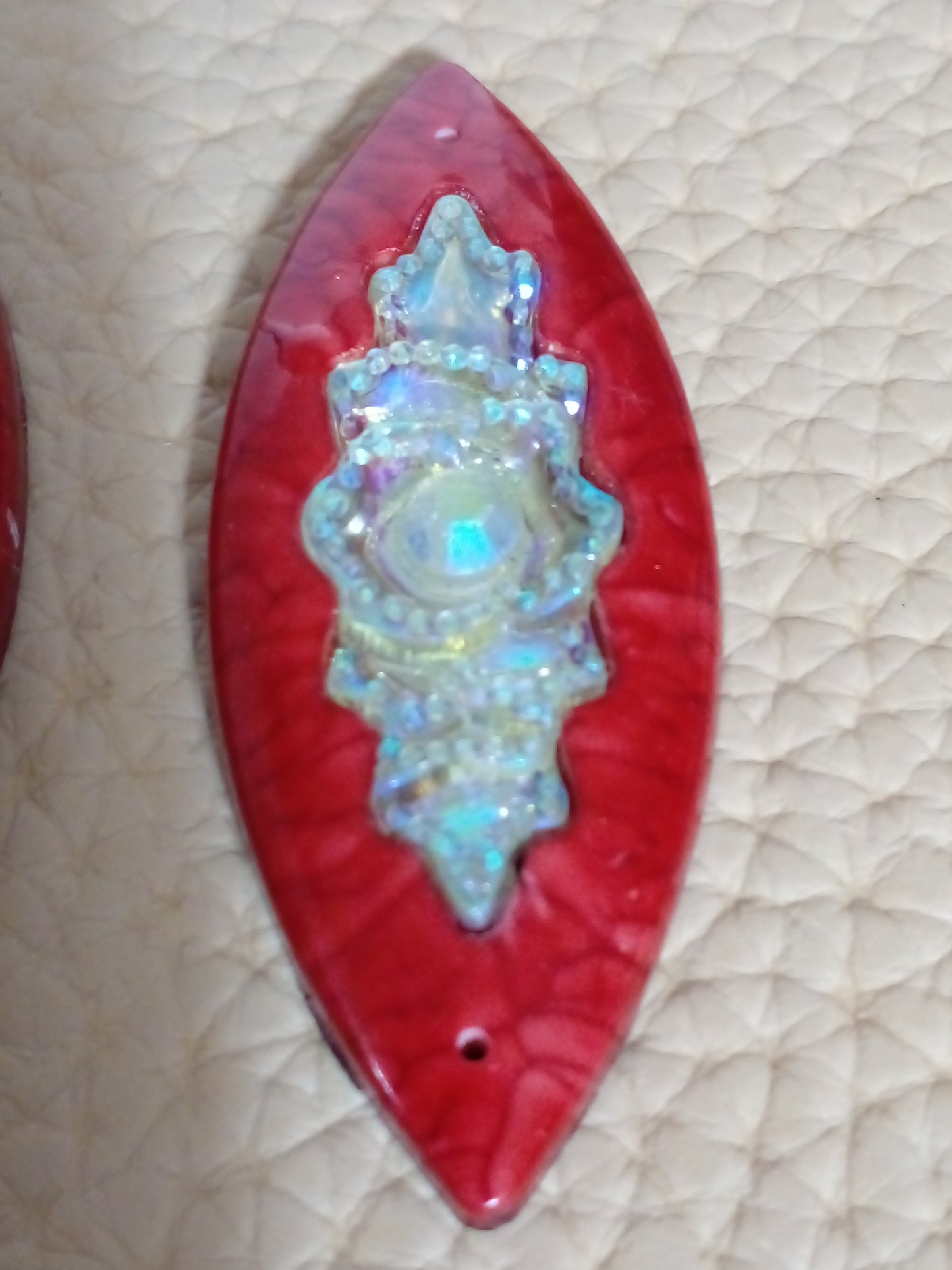Cabochon Double Marquise - 20 x 50 mm - Voir les options de couleur