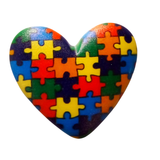 32*36mm Patterned Hearts - See Color Options