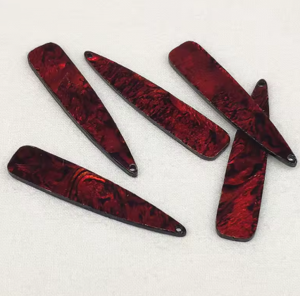 12*54mm Abalone Shell Long Teardrop - See Color Options