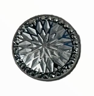 Couverture en forme d'étoile circulaire de 20 mm, en résine, à coudre - Voir les options de couleur