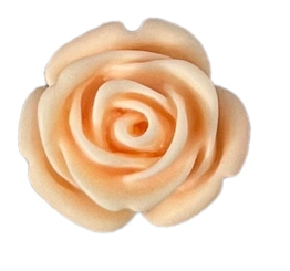 20mm Pastel Rose Cabochons, Resin, Sold in Pairs - See Color Options