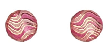 10mm Round Swirls Acrylic- See Color Options