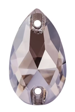 17*28mm Tear Drop AAAAA Glass Crystal, Sew On Gems, Sold in Pairs - See Color Options