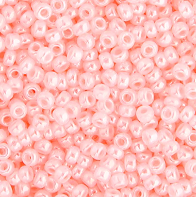 Miyuki Seed Bead 15/0 Light Crystal Pink, 23g Vial