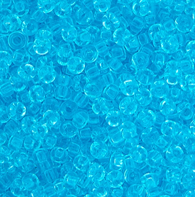 11/0 Preciosa Seed Bead Transparent Aqua