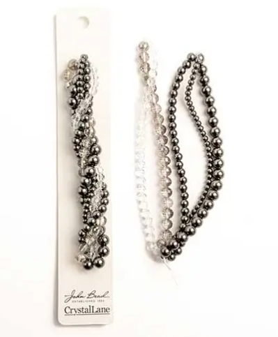 Crystal Lane Twisted Bead Strands - See Color Options