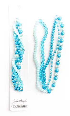 Crystal Lane Twisted Bead Strands - See Color Options