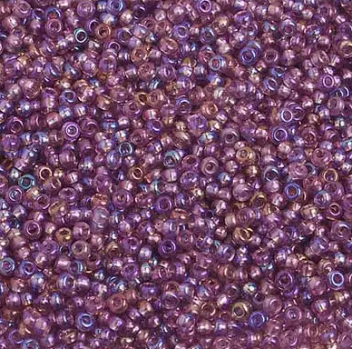 10/0 Preciosa Seed Bead Transparent Light Amethyst AB