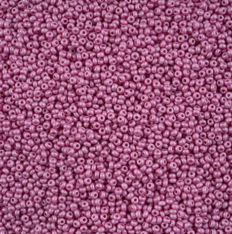 10/0 Preciosa Seed Bead PermaLux Dyed Chalk Violet