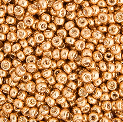 Miyuki Seed Bead 15/0 Gold Galvanized, 23g Vial