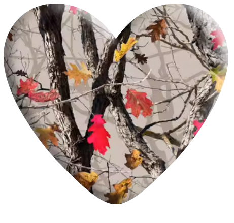 32*36mm Patterned Hearts - See Color Options