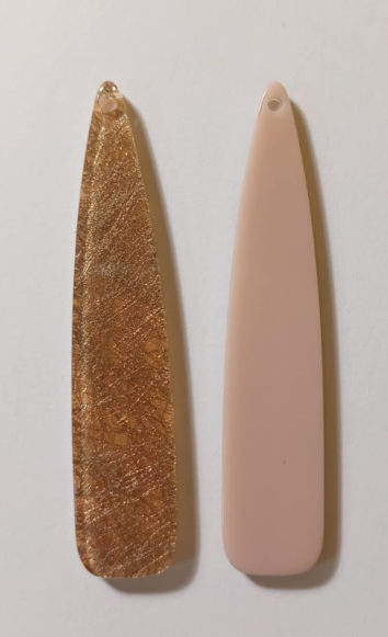 11*55mm Long Teardrop, One Hole Sew On, Acrylic Resin Gem -See Color Options