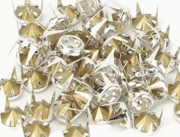 7mm Crystal Nail Head Stud, Claw Back - See Color Options