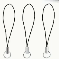 Charm Cords with Split Ring