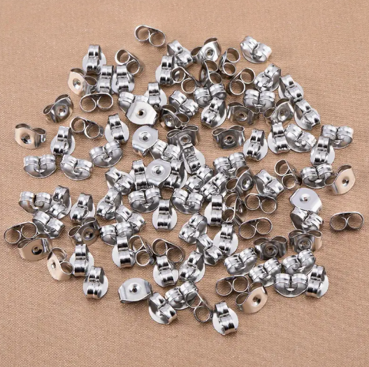 Stainless Steel Butterfly Earring Closure