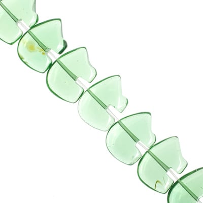 18*13mm Reconstructed Green Quartz Bears