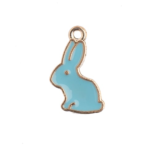 Sweet & Petite Charms 9x18mm Bunny Rabbit - See Color Options