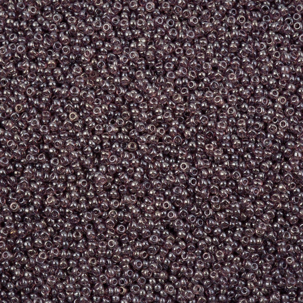 11/0 Preciosa Seed Beads Transparent Light Amethyst Luster