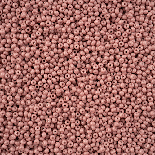 Perles de rocaille Preciosa 11/0 teintées à la craie lavande Solgel, flacon de 23 g