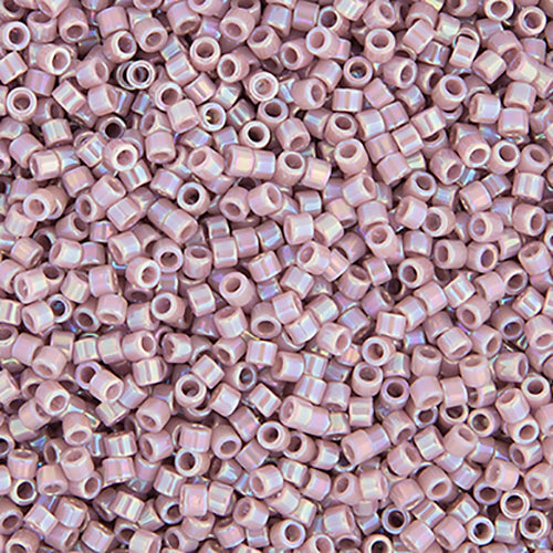Frasco Delica 11/0 RD n.° 0158 de color lila claro AB de 5,2 g