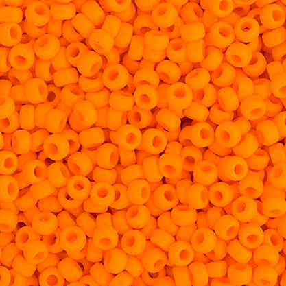 Miyuki Seed Bead 15/0 Opaque Orange Mandarin