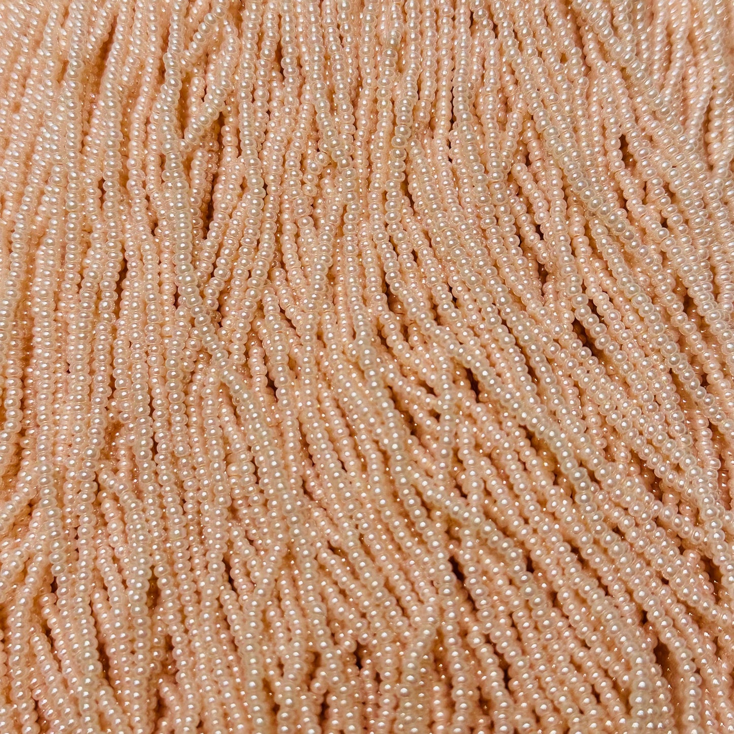 11/0 Preciosa Seed Bead Pearlized Ceylon Orange