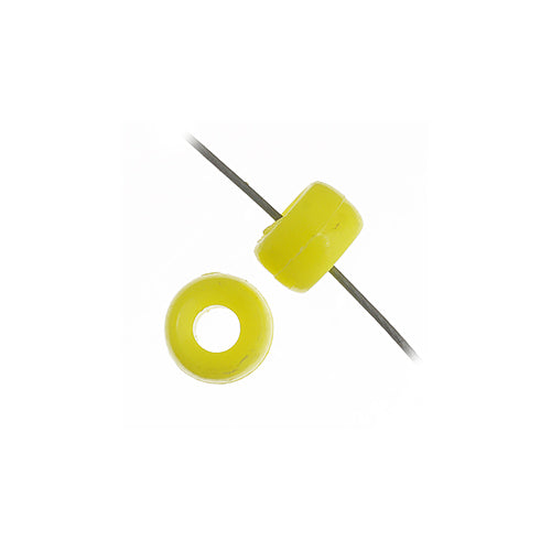 6mm Crow(Pony) Beads, Acrylic - See Color Options