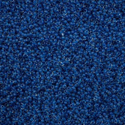 11/0 Preciosa Seed Beads Crystal C/L Terra Intensive Blue