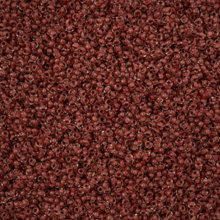 11/0 Preciosa Seed Beads Crystal C/L Terra Intensive Brown