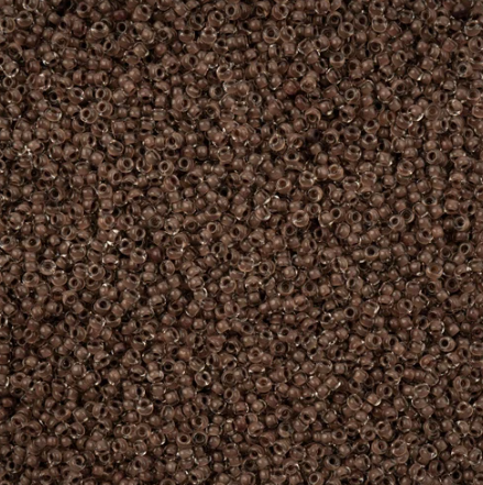 11/0 Preciosa Seed Beads Crystal C/L Terra Intensive Dark Brown
