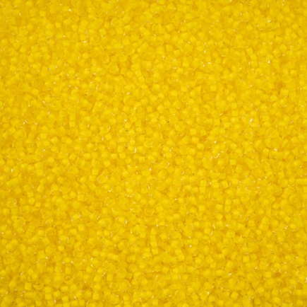 11/0 Preciosa Seed Beads Crystal C/L Terra Intensive Yellow