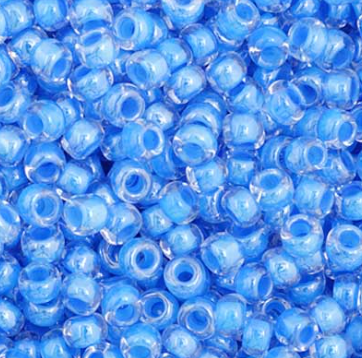 11/0 Preciosa Seed Beads C/L Blue