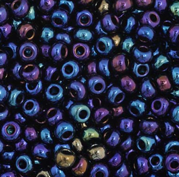 Perles de rocaille Preciosa 11/0 Opaque Bleu marine AB