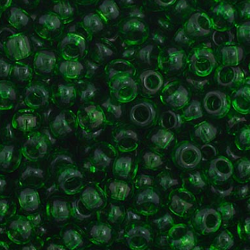 Perles de rocaille Preciosa 11/0 Transparent Vert Moyen
