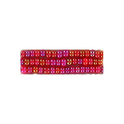10/0 Preciosa Seed Beads Opaque Rainbow Red