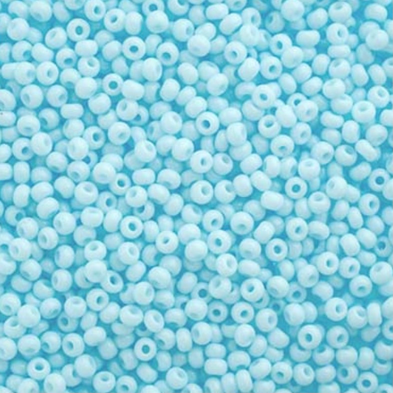 11/0 Preciosa Seed Light Blue SOLGEL
