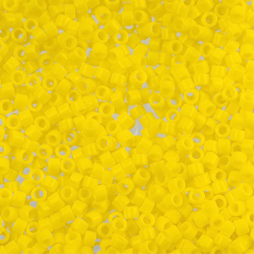 Delica 11/0 RD Yellow, Sold in 5.2g Vials