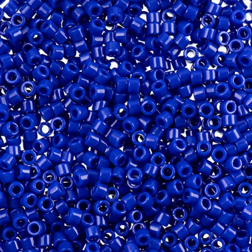 Flacon de 5,2 g de Delica 11/0 RD #0726 bleu cobalt