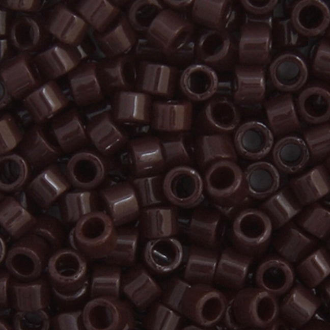 Frasco de 5,2 g de Delica 11/0 RD n.° 0734 color marrón chocolate