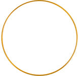 5 Inch Gold Colour Metal Ring, Dreamcatcher Ring, Sold as Singles