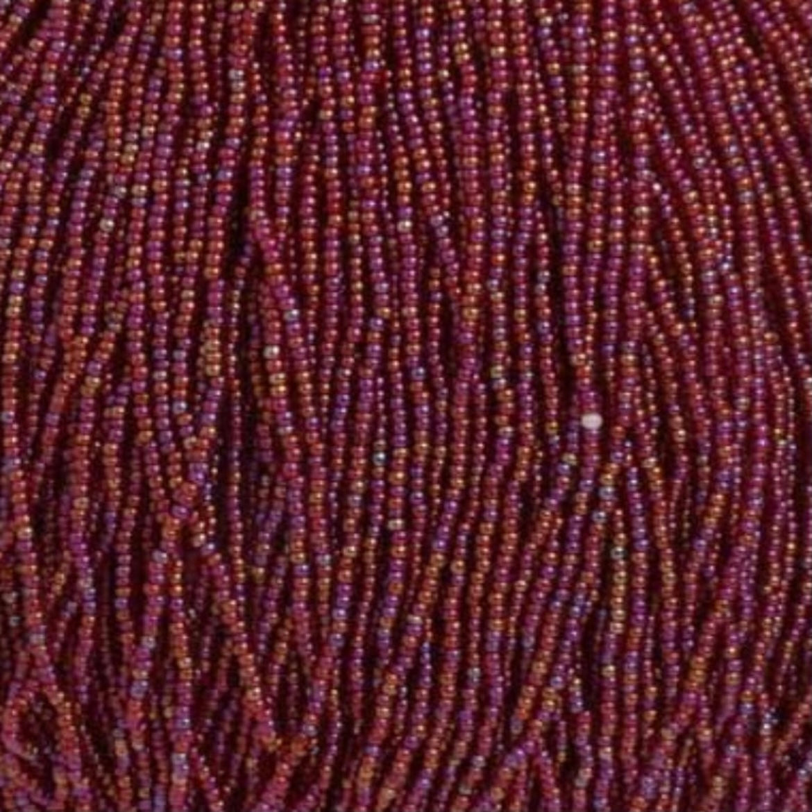 Perles de rocaille Preciosa 11/0 Rouge transparent AB