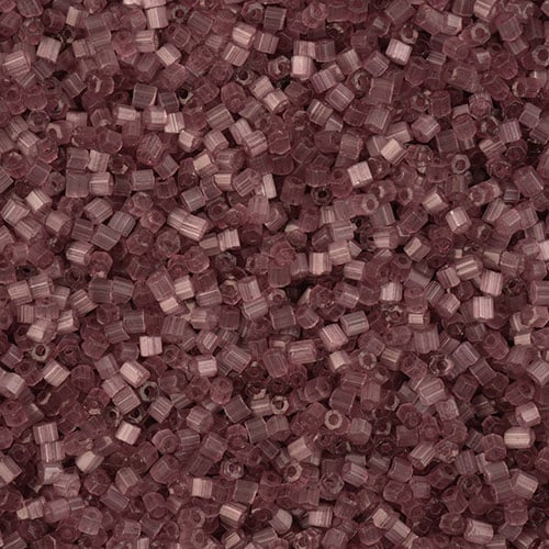 10/0 2-Cut Preciosa Beads Satin Plum Solgel, 12g Vial