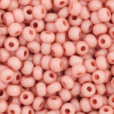 Perles de rocaille Preciosa teintées en rose SOLGEL 11/0