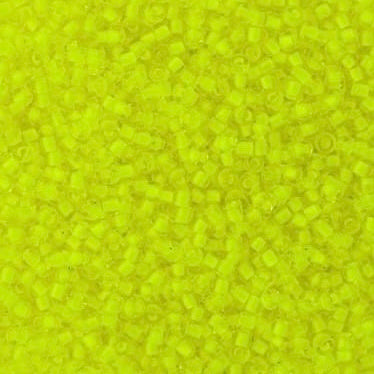 Perles de rocaille Preciosa 11/0 Cristal C/L Jaune fluo
