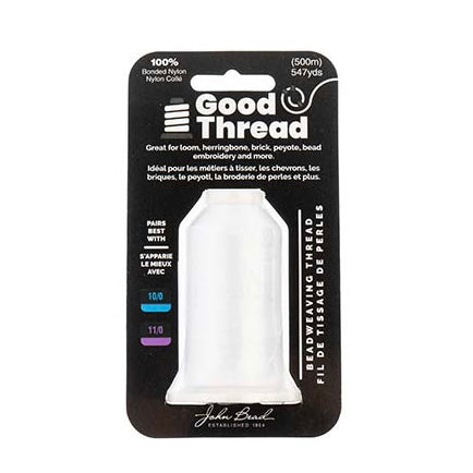 Hilo de buena calidad 100 % nailon reforzado **negro o blanco**
